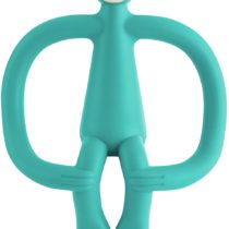 Matchstick Monkey Teething Toy for Baby, Stimulates and Massages Sore Gums, 3 Months Old+, Green