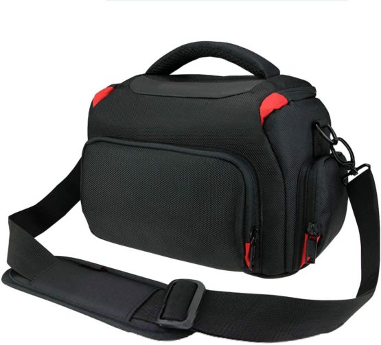 Khanka Waterproof Anti-shock DSLR Camera Case with Extra Rain Cover for Nikon D5600,D5500,D5300, D7500,D7200,D750,D850, for Canon EOS M50,EOS 4000D, 2000D and More models of cameras.