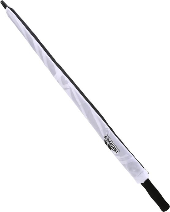 Trespass Catterick, Black / White, Windproof Umbrella 76cm, Black - Image 3
