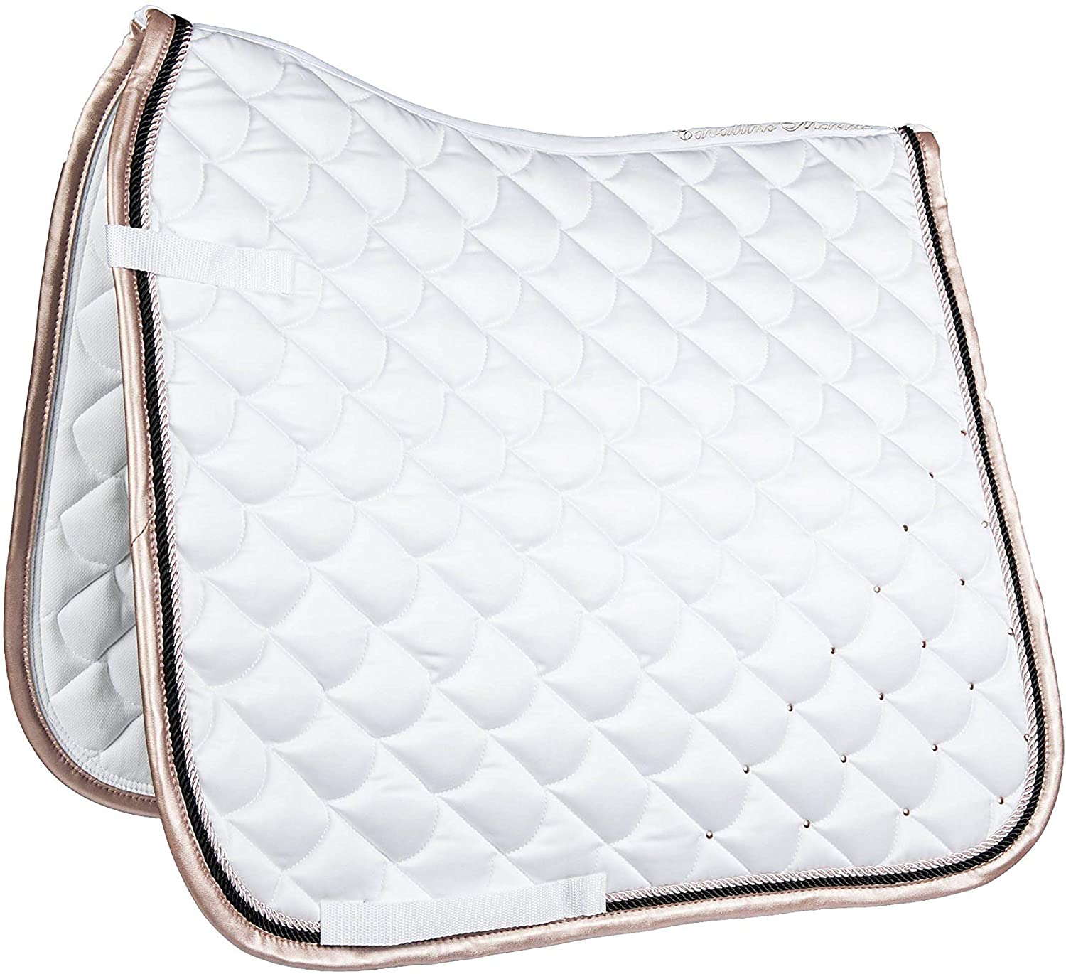 HKM Copper Kiss-1200 4057052074295 Saddle Cloth, White, Versatile, Vielseitigkeit