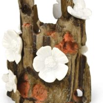 biOrb Samuel Baker Ornament Flowers on Wood, Medium, brown