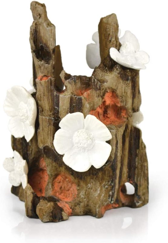 biOrb Samuel Baker Ornament Flowers on Wood, Medium, brown