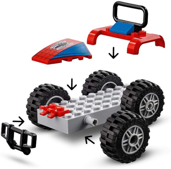 Super Heroes Lego 76133 Spider-Man Mini Vehicle, Colourful - Image 3