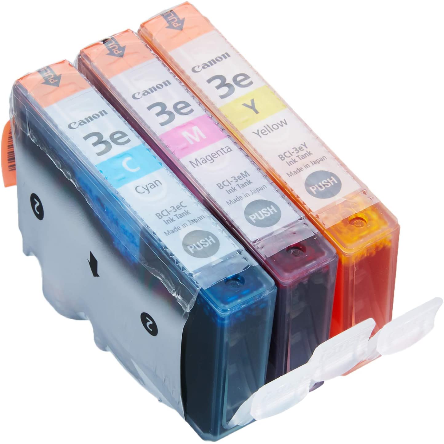 Canon Original BCI-3e C/M/Y Bubblejet Cartridge Multipack, Cyan/Magenta/Yellow