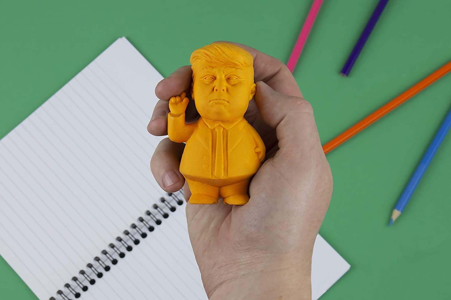 Gift Republic Presidential Eraser Novelty Orange Trump Eraser Gift Idea