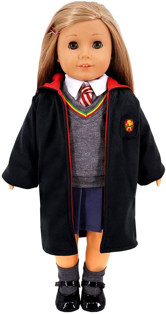 ebuddy Magic school uniform Inspired Doll Clothes Shoes for American