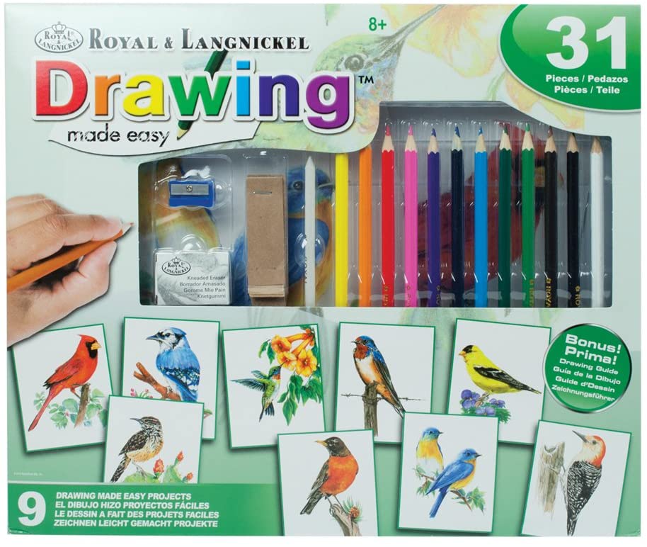 Royal & Langnickel Drawing Made Easy Box Set, Blue, 12 - Image 4