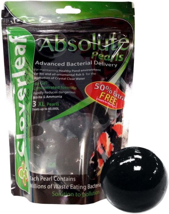 Cloverleaf ABPP3 Absolute Pond Pearls, Black