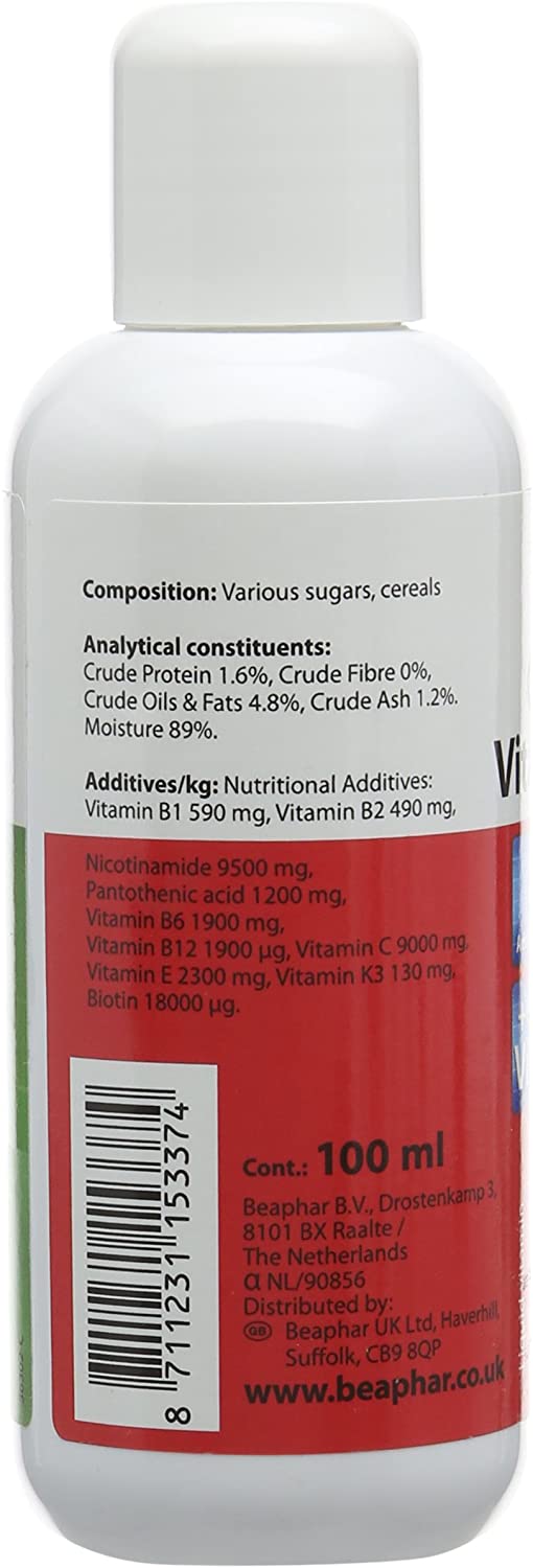 Beaphar Multi Vitamin Solution for Guinea Pigs 100 ml, Clear, 100 ml (Pack of 1) - Image 3