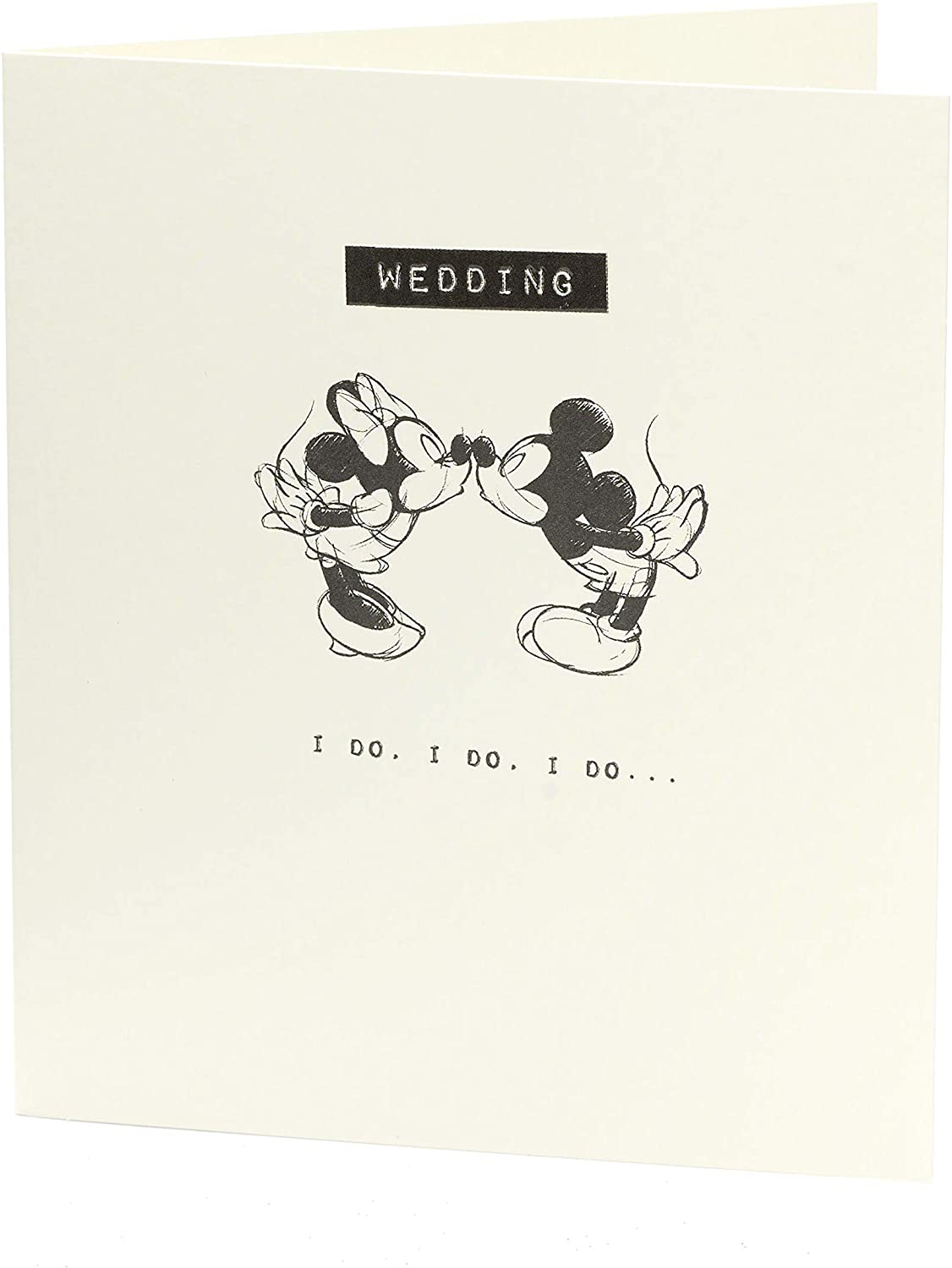Wedding Card Wedding Day Card Mickey & Minnie Wedding Card Disney