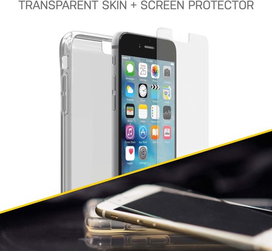 OtterBox Clearly Protected Bundle, Transparent Skin with Performance Glass for Apple iPhone 5/5s/SE - Image 3