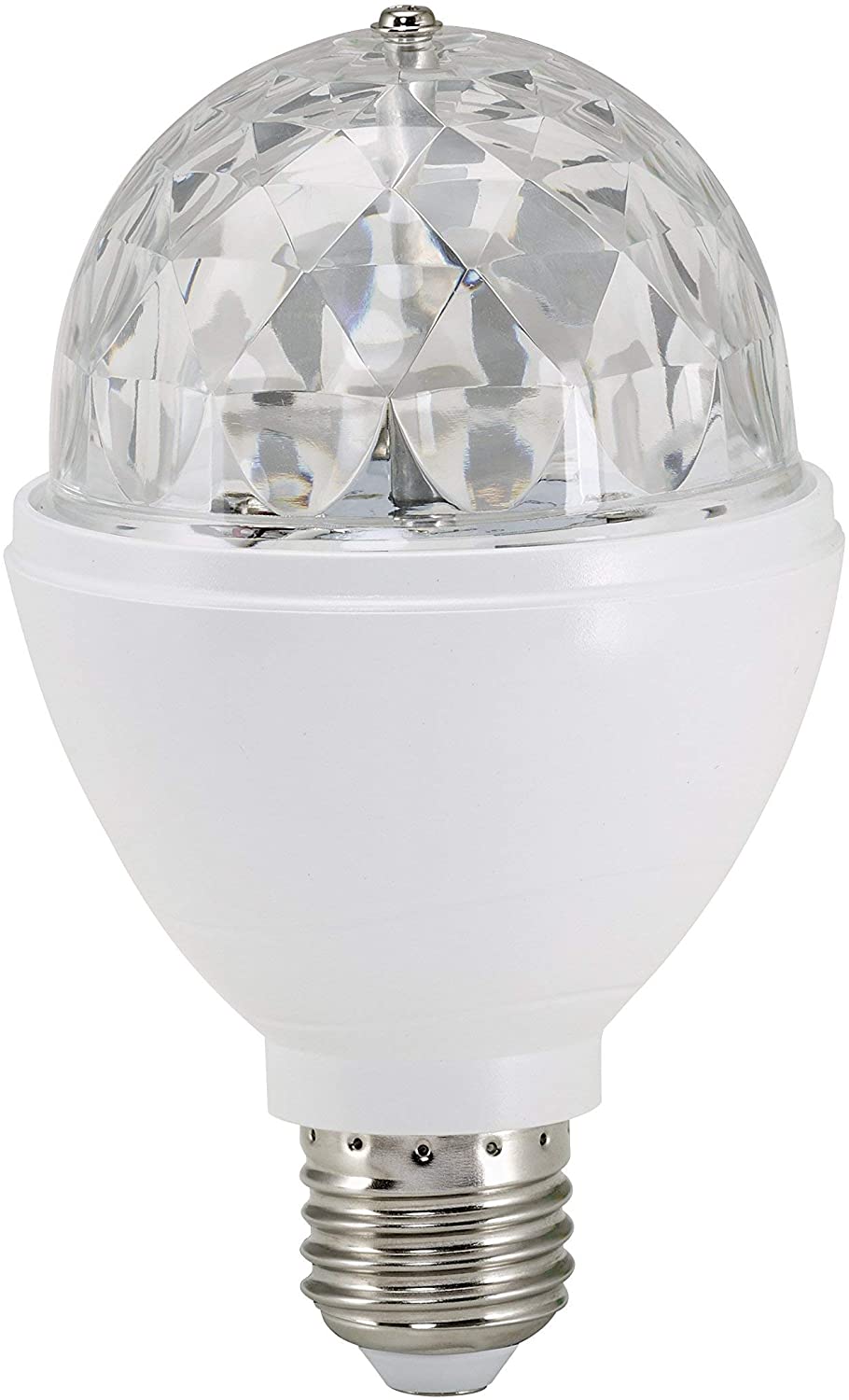 Briloner Lights 0528-003 LED party light, disco lighting effects, self-rotating, color changing, bulb, 3 W