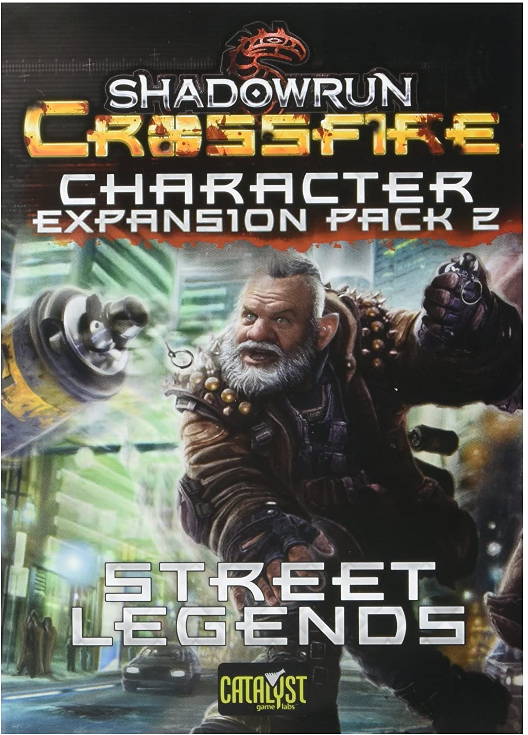 Catalyst Games Labs CAT27704 card game Shadowrun: Crossfire Character Expansion Pack 2"