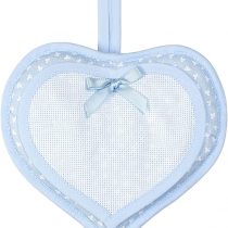 agofil – Heart Birth Bow Internal and External 100% Cotton 100% Polyester - Made in Italy Product – Blue, Pink