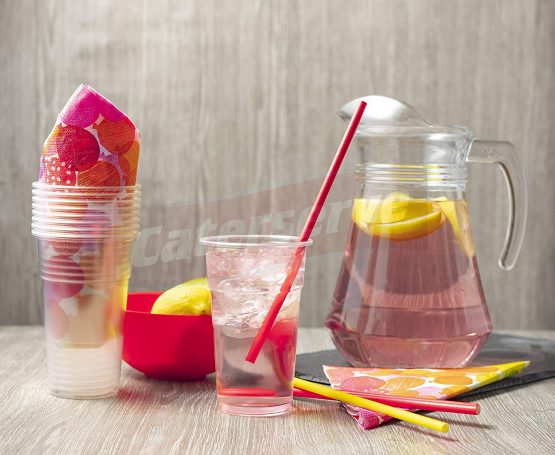 Large Plastic Glasses - Beer Cups Made from Clear PP (Half Pint to line 100Pcs) - Image 4