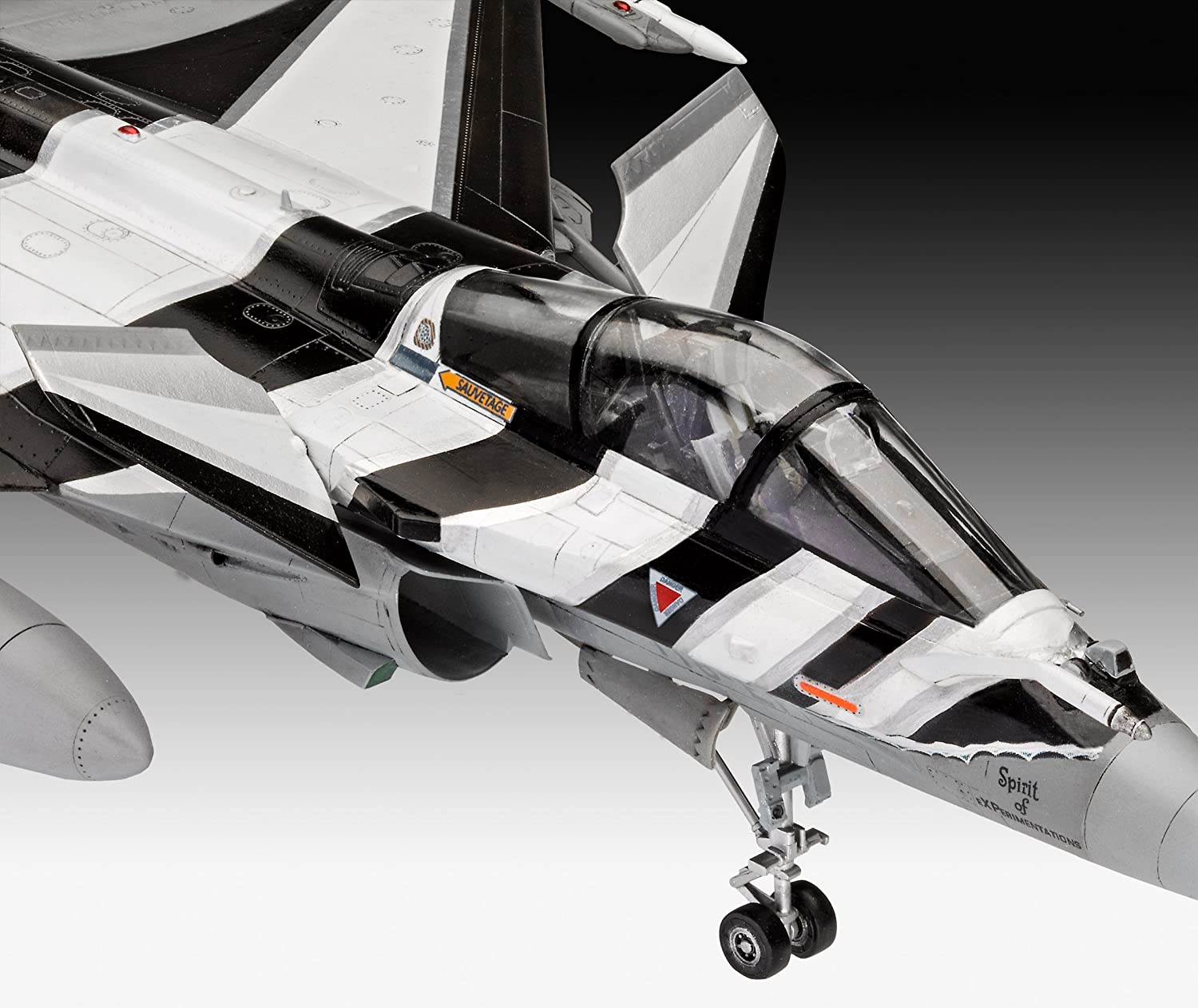 Revell 03901 Dassault Aviation Rafale C 1:48 Scale Unbuilt/Unpainted Plastic Model Kit, Grey, STK - Image 4