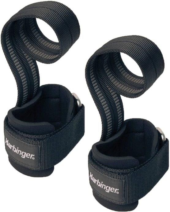 Harbinger"Big Grip" Non-Slip Lifting Strap With Buckle