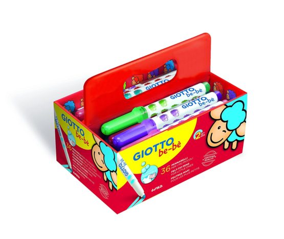 Giotto 100263 Babe Super Fibre Pens 36 School Pack