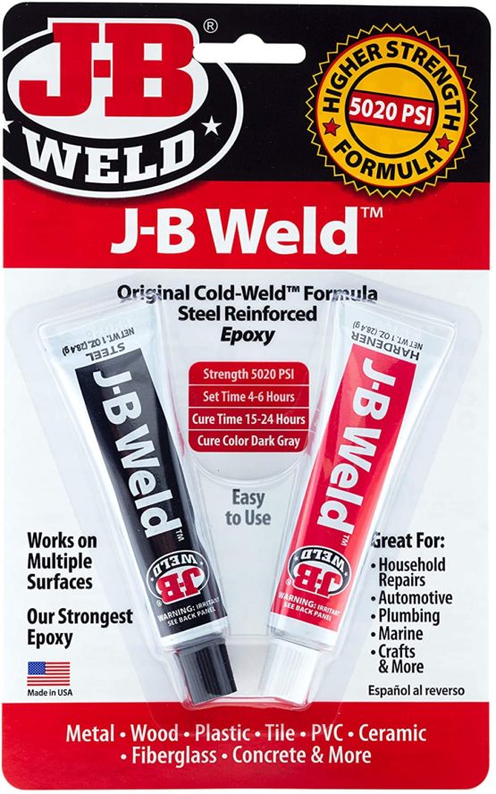 JB WELD MAC8265-S-TEX 8265-S Auto Weld, Dark Grey