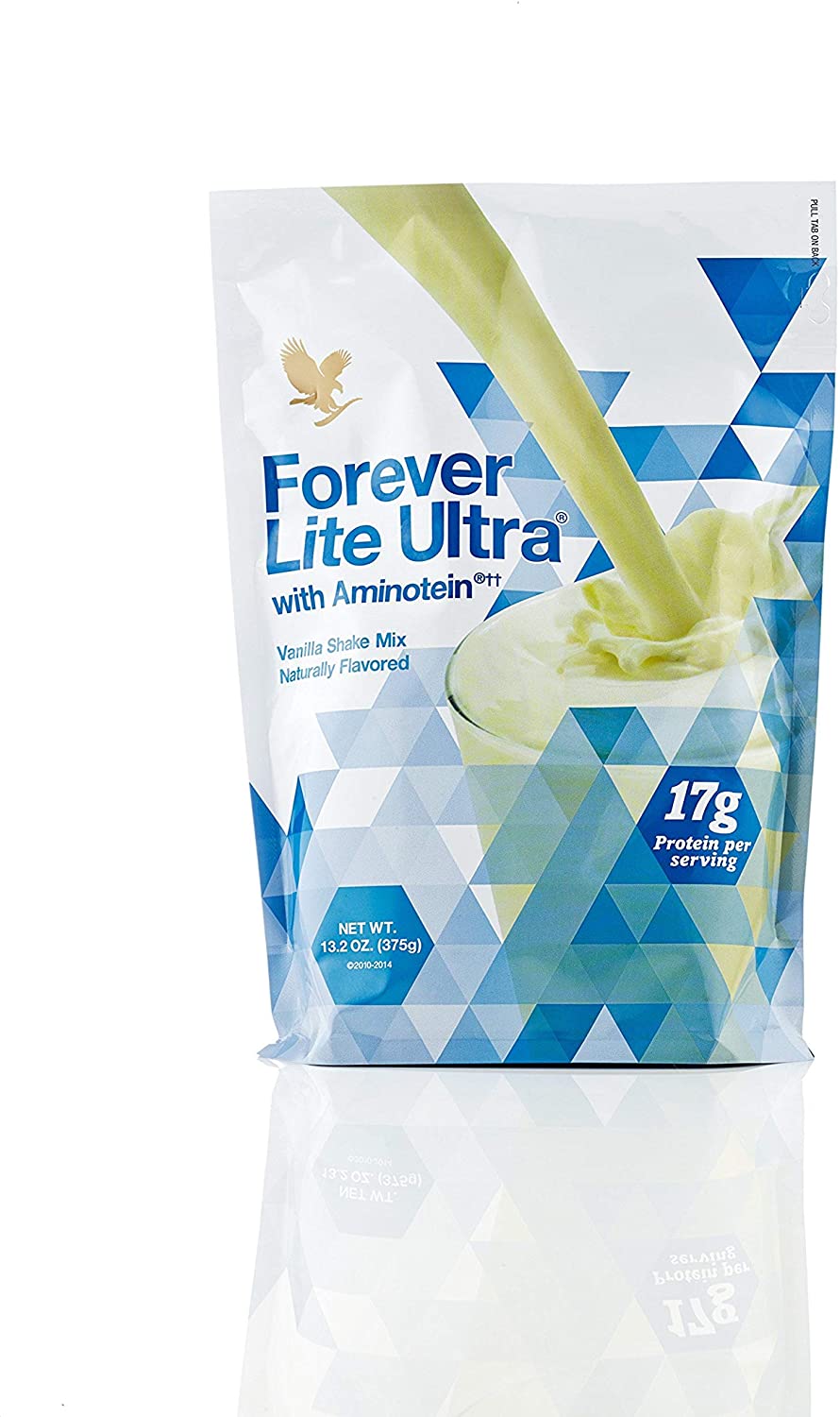 Forever Ultra Lite Protein Shake Vanilla 390 Gram Pouch, 375 g (Pack of 1)