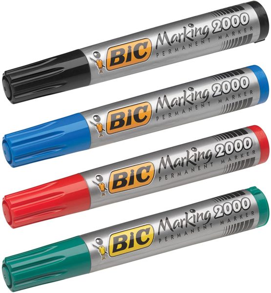 BIC Marking 2000 ECOlutions Permanent Bullet Tip Markers - Single Unit - Image 2