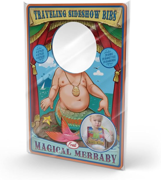 Fred TRAVELING SIDESHOW BIBS Wipe-Clean Baby Bibs - Image 3