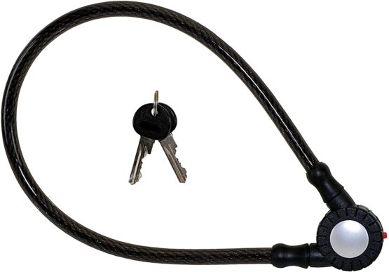 M Wave Twist Automatic Cable Lock - Black