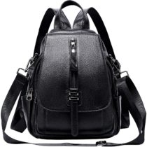 ALTOSY Leather Backpack Purse Women Convertible Shoulder Bag Portable Knapsack Fashion Daypack
