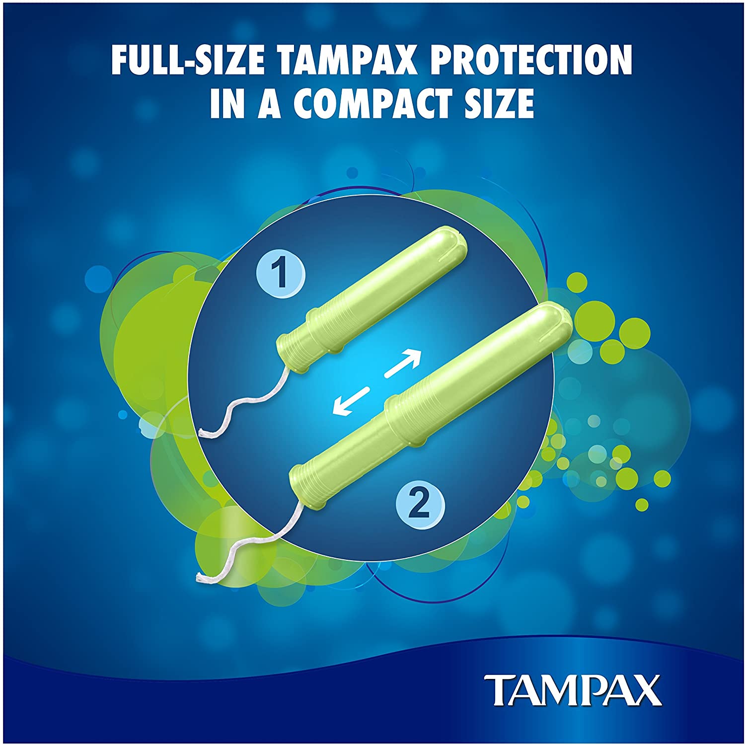 Tampax Compak Super Tampons With Applicator 18X, 18 count, 18 Count (Pack of 1) - Image 3