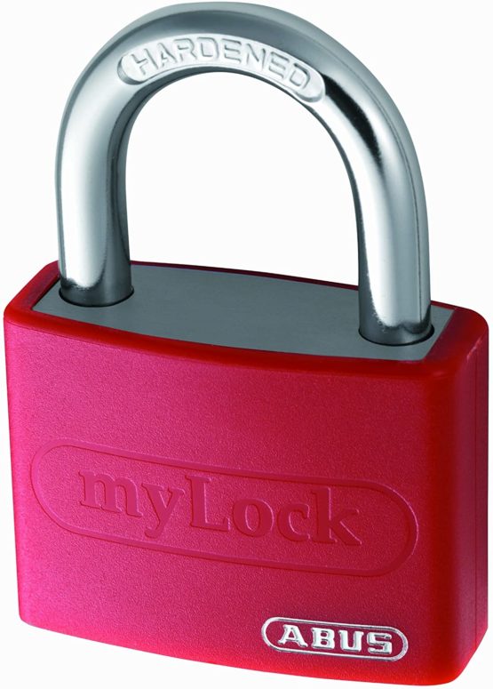 ABUS KG 49940 Red T65AL/40 My Lock Aluminium Padlock with 6401 Alike Keyed, 40 mm - Image 2