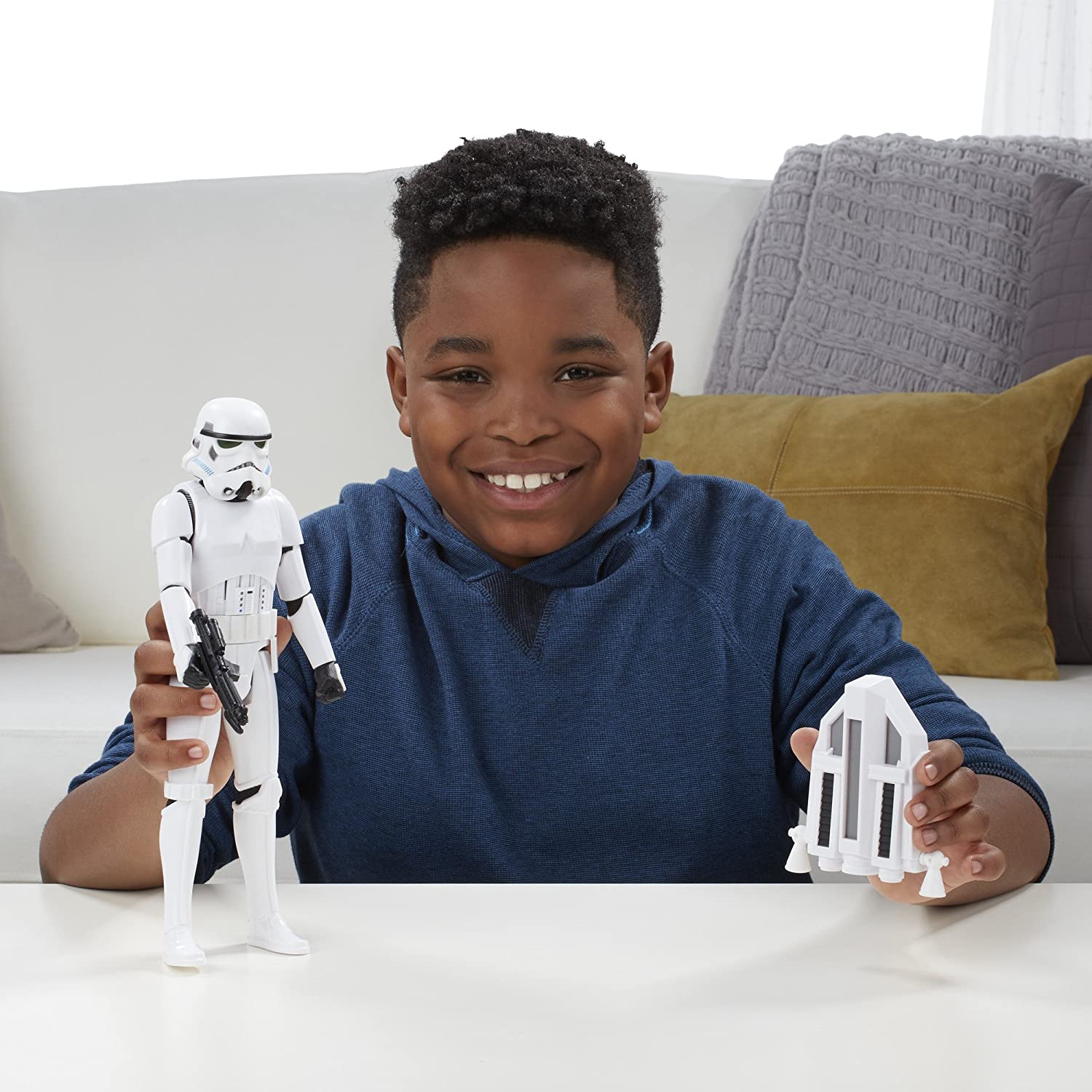 Star Wars Interactech Imperial Stormtrooper Figure, Multicolor - Image 4
