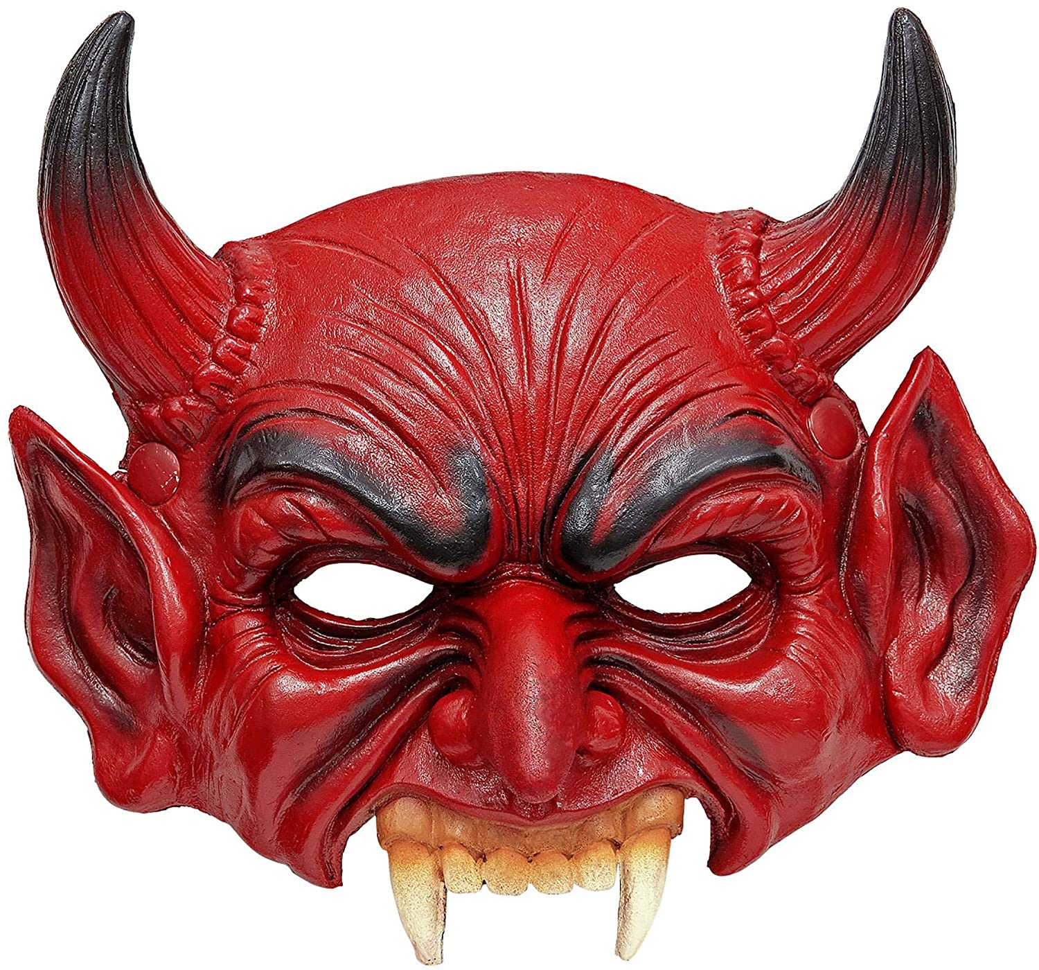Widmann vd-wdm05392 Mask Devil Without Chin in Foam, One Size, Red
