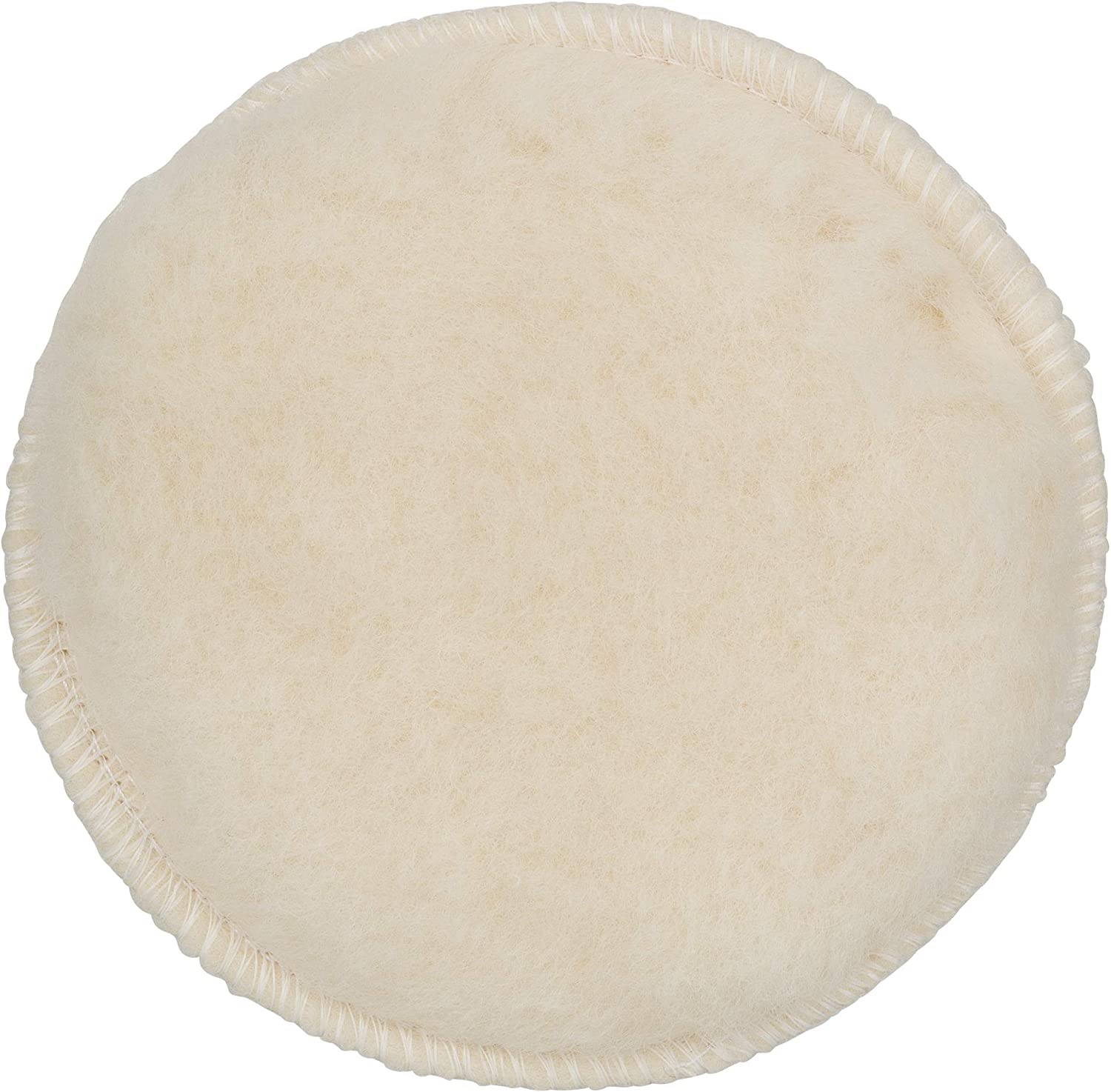 Bosch Lambswool Hood (diameter 125 mm, Hook and Loop System, Accessories for Random Orbit Sanders), White