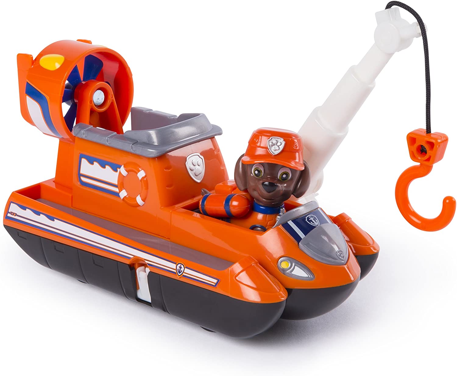PAW Patrol Ultimate Rescue - Zuma’s Ultimate Rescue Hovercraft with Moving Propellers and Rescue Hook, for Ages 3 and Up - Image 3