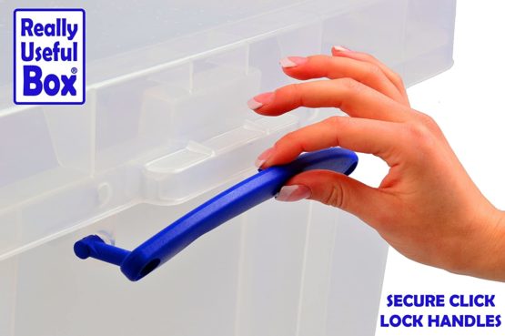 Really Useful Storage Box 1.5 Litre Clear - Image 3