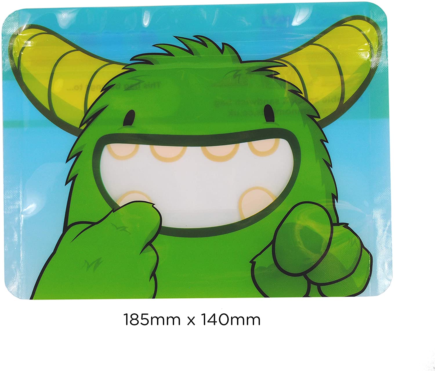 Nom Nom Kids, Green, 20 x 15cm - Image 4