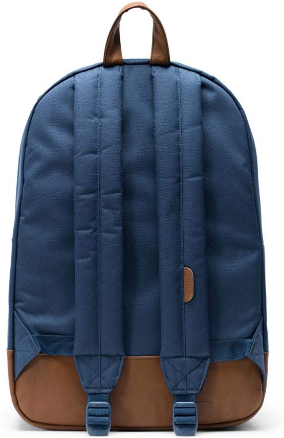 Herschel Heritage Rucksack, 21.5 Liter, Navy/Tan - Image 4