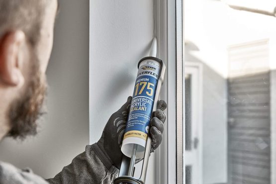 Everbuild Everflex 175 Premium Universal Acrylic Sealant, Brown, 300 ml - Image 2