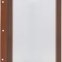 Securit A4 Wood Range Inserts A4, Set of 5, Brown