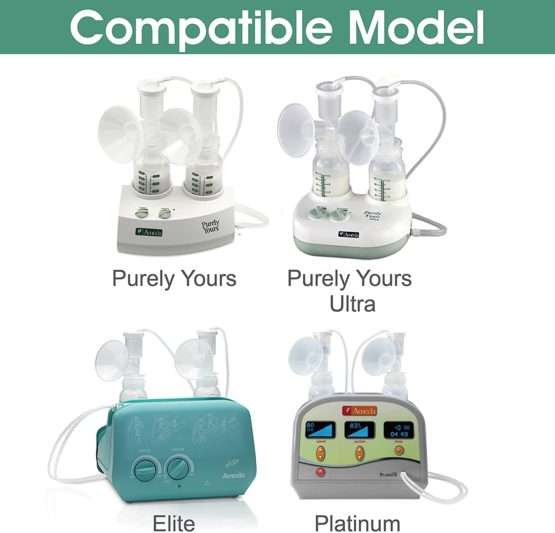Replacement Silicone Diaphragms for Ameda Purely Yours Breastpump; Can Replace Ameda Silicone Diaphragms (17147); Made by Maymom, 4 ct - Image 3