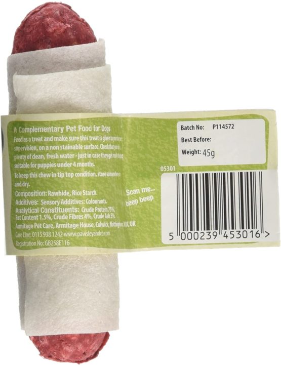 Good Boy - Rawhide Hot Dogs - Dog Chews - A Perfect Treat or Reward - Pack of 20 - Dog Treats Natural - Image 2