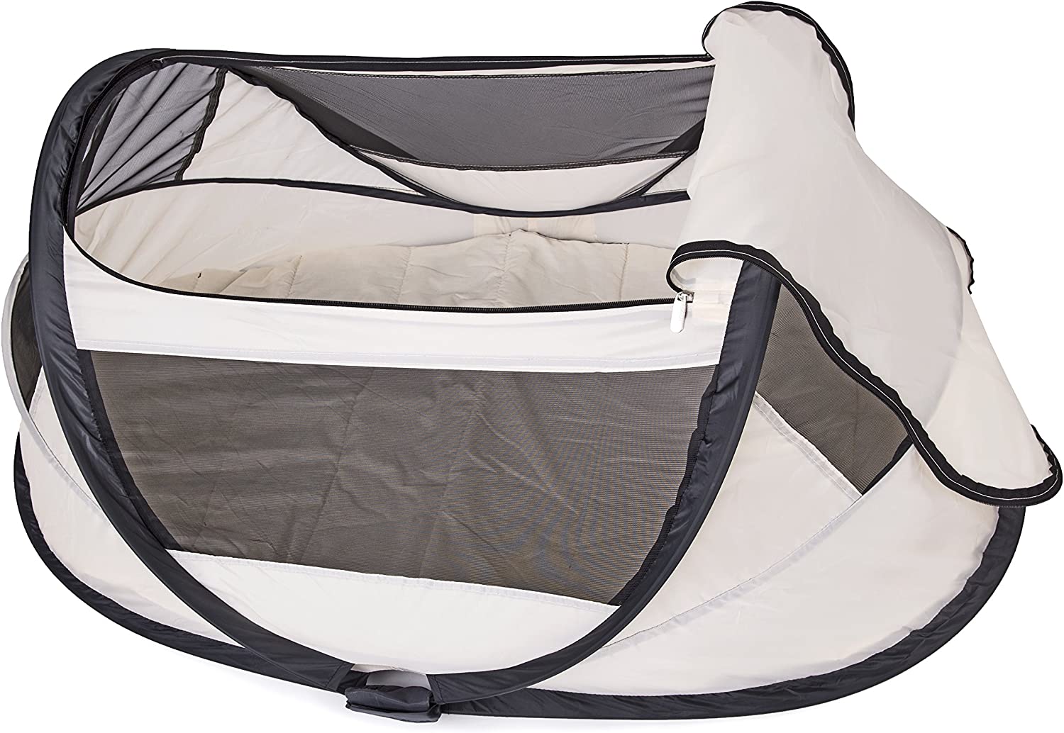 DERYAN Travel Cot BabyBox, Pop-up System, Set up in only 2 Seconds, Comfortable and Functional - Image 3