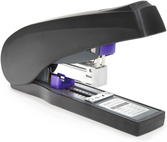 Rapesco 1170 ECO X5-90ps Heavy Duty Less Effort Stapler, 90 Sheet Capacity, Black
