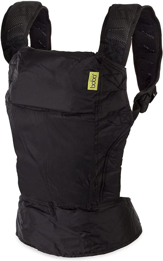 Boba Air Baby Carrier - Black - Breathable mesh Shoulder Straps, Padded Leg Openings for Extended Support and Comfort