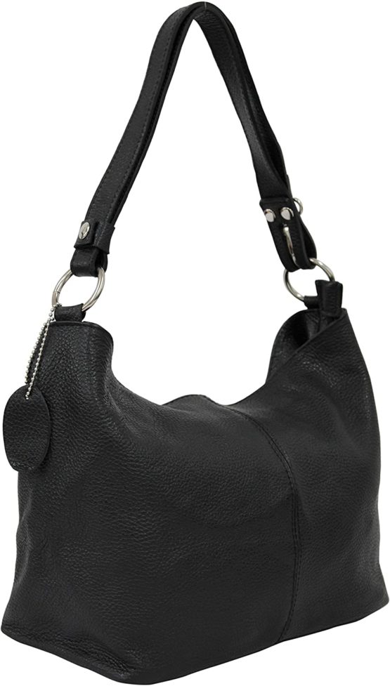 AMBRA Moda Women's Leather Handbag/Shoulder Bag/Cross-Body Hobo Bag, GL005 - Image 3