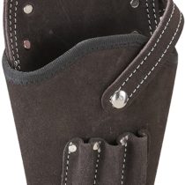 STANLEY Leather Drill Holster, 3 x Small Pockets for Drill Bits Organiser , STST1-80118