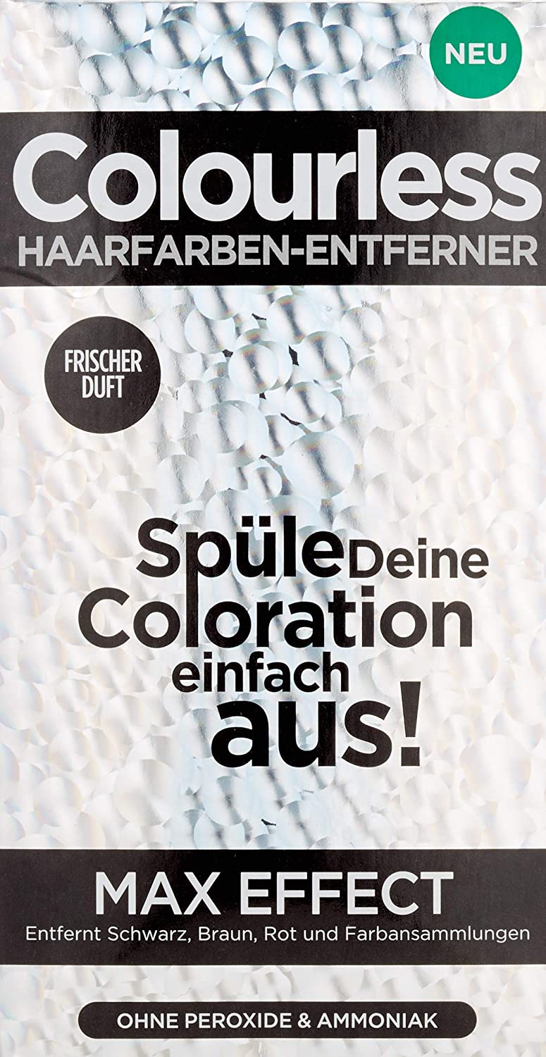 Colourless Max Effect Hair Colour Remover BigaMart