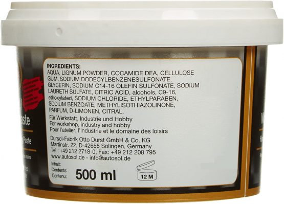 Autosol 01 222310 Hand Wash Paste 500 ml - Image 4