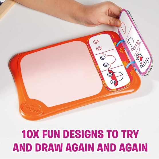 Aquadoodle How to Doodle Water Doodle Pad, Official TOMY No Mess Colouring & Drawing Water Based Sketch Pad, Suitable for Children 36 Months+ - Image 3