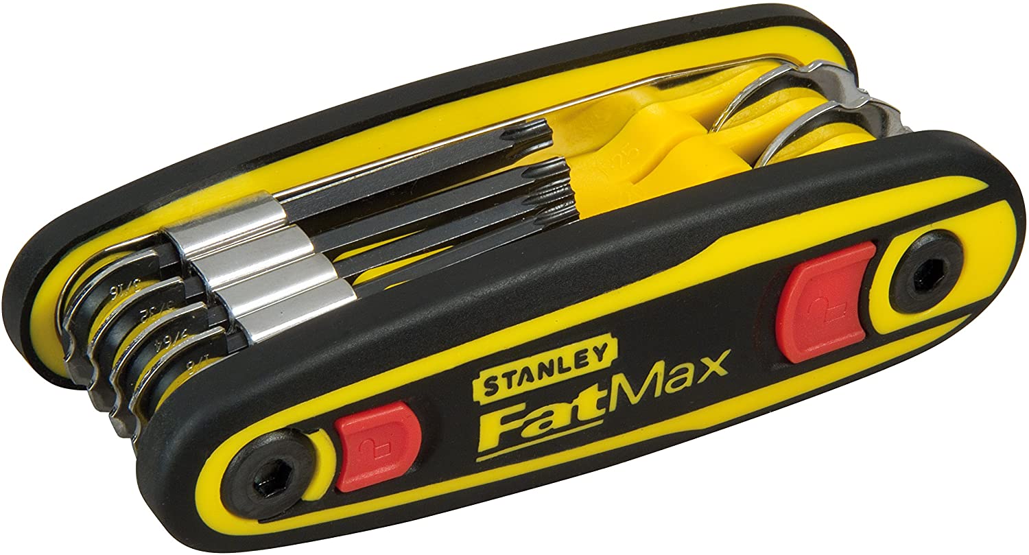Stanley 097553 T9 - T40 Fatmax Locking Hex Key Set Torx, Silver - Image 3